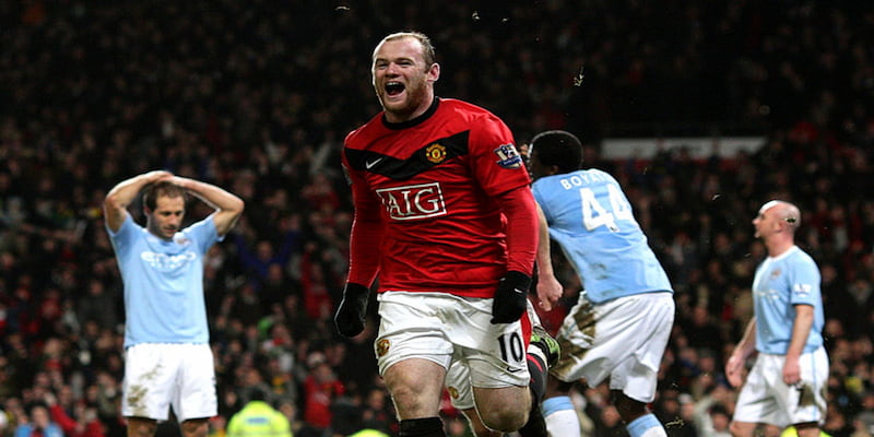 Rooney là chân sút số 1 trong lịch sử các trận Derby của thành Manchester